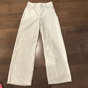 zara wide leg jeans
